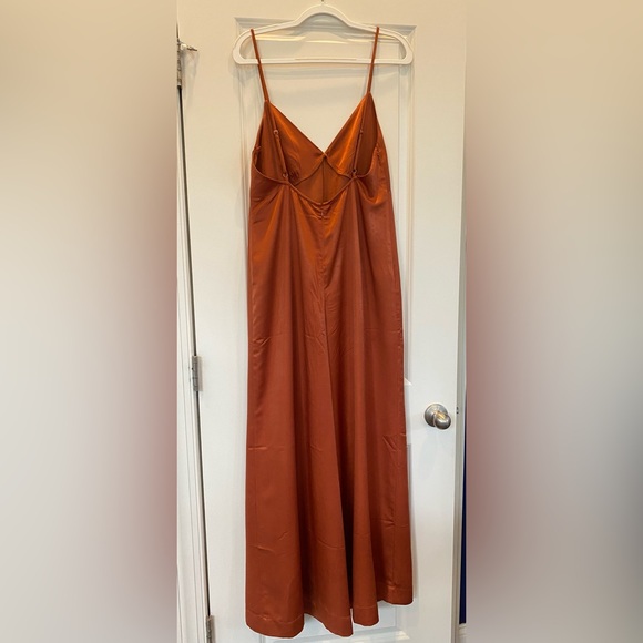 WeWoreWhat Terracotta Jumpsuit - Picture 2 of 3